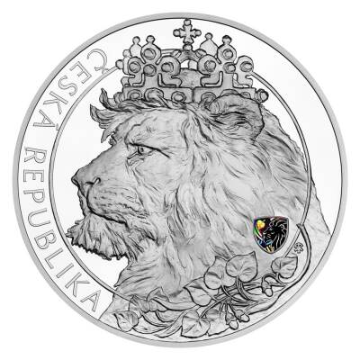 1 Kilogram Czech Lion 2021 Gümüş Sikke Coin (999.0) - 1
