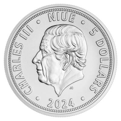 AgaKulche 2 Ons Czech Lion 2024 Gümüş Sikke Coin (999.0) - 2