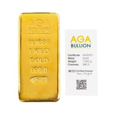 AgaBullion 1 kg 24 Carat Gold Bullion with 14 Days Future Delivery - 3