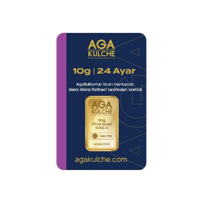 AgaKulche 10 gr 24 Carat Gold Bullion with 14 Days Future Delivery - 1