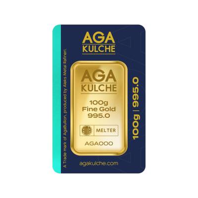 AgaKulche 100 gr 24 Carat Gold Bullion with 21 Days Future Delivery - 1