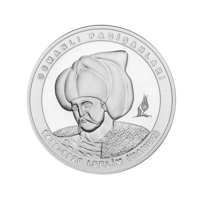 AgaKulche 1.Selim 2022 1 Ons 31.10 Gram Gümüş Sikke Coin (925.0) - 1