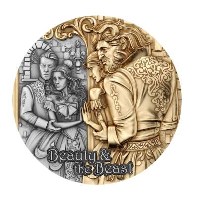 AgaKulche Beauty The Beast Gümüş Sikke Coin - 1