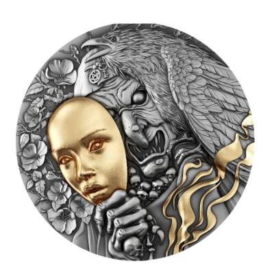 AgaKulche Behind The Mask Silver Coin - 1