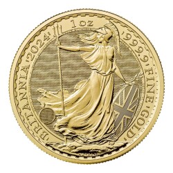 AgaKulche Britannia King Charles III 2024 1 Ounce 999.9 Gold Coin with 14 Days Future Delivery - 1