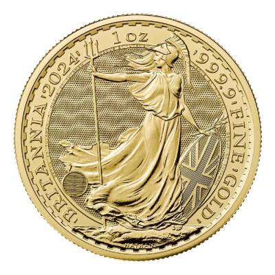 AgaKulche Britannia King Charles III 2024 1 Ounce 999.9 Gold Coin with 14 Days Future Delivery - 1