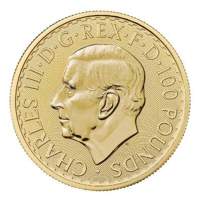 AgaKulche Britannia King Charles III 2024 1 Ounce 999.9 Gold Coin with 14 Days Future Delivery - 2