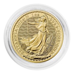 AgaKulche Britannia King Charles III 2024 1 Ounce 999.9 Gold Coin with 14 Days Future Delivery - 3