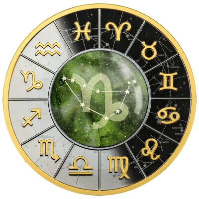 AgaKulche Horoscope Series Capricorn Coin - 1