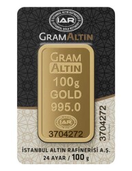 AgaKulche İAR 100 gr 24 Carat Gold Bullion with 14 Days Future Delivery - 1