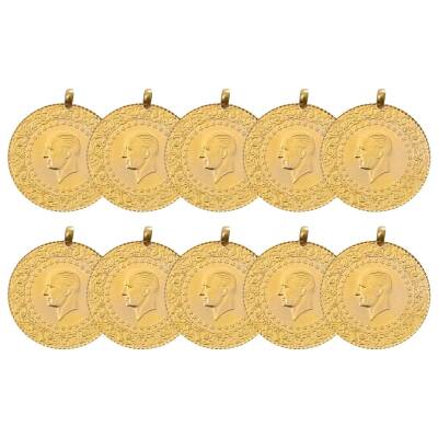 AgaKulche New 10 Pieces Full Gold - 1