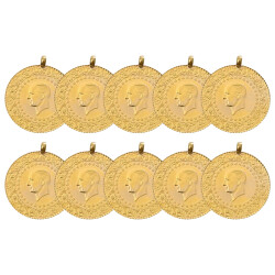 AgaKulche Old 10 Pieces Full Gold - 1