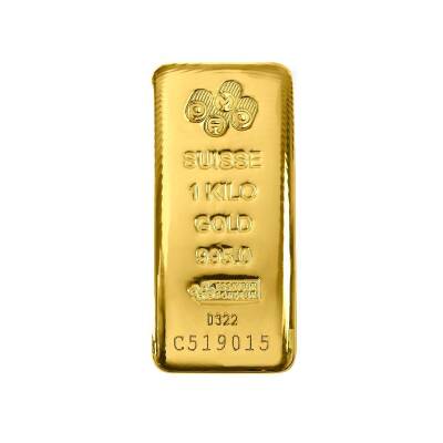 AgaKulche Pamp 1 kg 24 Carat 995 Gold Bullion with 14 Days Future Delivery - 1