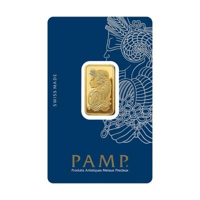 AgaKulche Pamp Suisse 10 gr 999.9 24 Carat Gold Bullion with 14 Days Future Delivery - 1