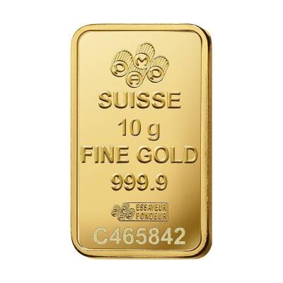 AgaKulche Pamp Suisse 10 gr 999.9 24 Carat Gold Bullion with 14 Days Future Delivery - 3