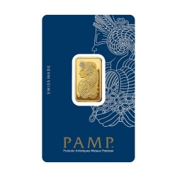  AgaKulche Pamp Suisse 10 gr 999.9 24 Carat Gold Bullion with 21 Days Future Delivery - 1