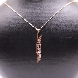 AgaKulche Silver Angel Wing Ghost Necklace - 2