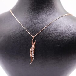 AgaKulche Silver Angel Wing Ghost Necklace - 4