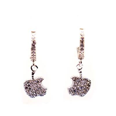 AgaKulche Silver Apple Earring - 2