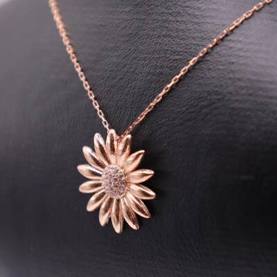 AgaKulche Silver Daisy Ghost Necklace - 4