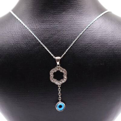 AgaKulche Silver Eye Ghost Necklace - 2