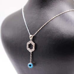 AgaKulche Silver Eye Ghost Necklace - 3