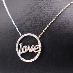 AgaKulche Silver Love Ghost Necklace - 4