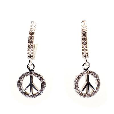 AgaKulche Silver Peace Earring - 1