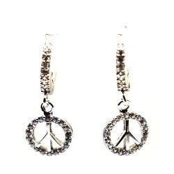 AgaKulche Silver Peace Earring - 2