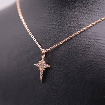 AgaKulche Silver Shining Star Ghost Necklace - 4