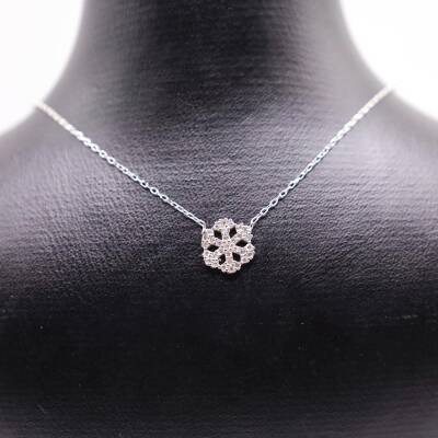 AgaKulche Silver Snowflake Ghost Necklace - 2