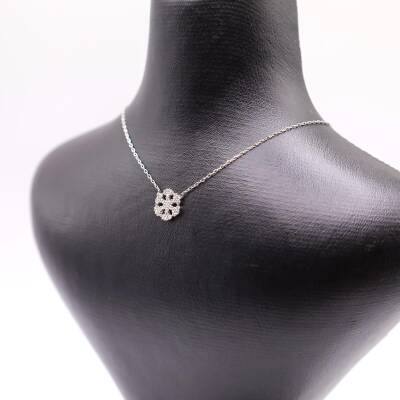 AgaKulche Silver Snowflake Ghost Necklace - 3