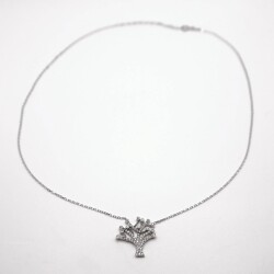 AgaKulche Silver Tree of Life Ghost Necklace - 3