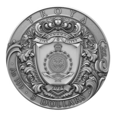 AgaKulche Troy Silver Coin - 2