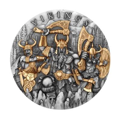 AgaKulche Vikings Silver Coin - 1