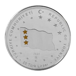 Ak Hun 1 Ons 31.10 Gram Gümüş Sikke Coin (925.0) - 2
