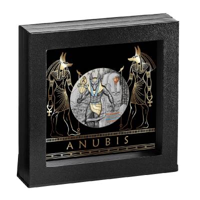 Anubis 2023 2 Ons 62.20 Gram Gümüş Sikke Coin (999.0) - 3