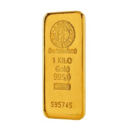 Argor Heraeus 1 kg 24 Carat 995 Gold Bullion with 14 Days Future Delivery - 1