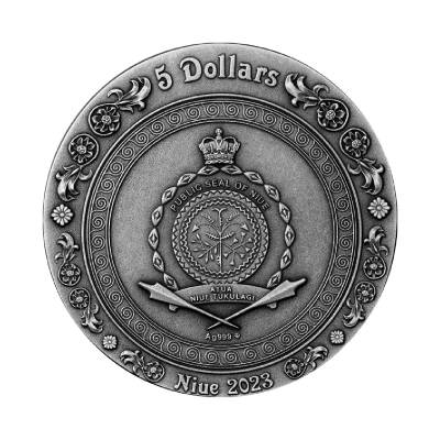 Calypso 2023 2 Ounce 62.20 Gram Silver Coin (999.0) - 2