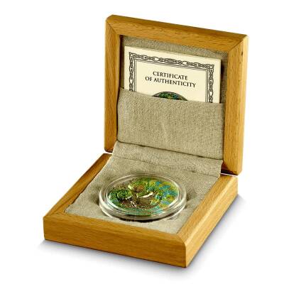 Chameleon 2023 2 Ounce 62.20 Gram Silver Coin (999.0) - 3