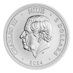 Eagle 2024 1 Ons 31.10 Gram Gümüş Sikke Coin (999.0) - 2