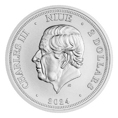  Eagle 2024 1 Ounce 31.10 Gram Silver Coin (999.0) - 2