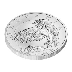  Eagle 2024 1 Ounce 31.10 Gram Silver Coin (999.0) - 3