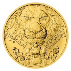 AgaKulche Czech Lion 2023 15.56 Gram Altın Sikke Coin (999.9) - 1