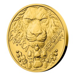 AgaKulche Czech Lion 2023 7.78 Gram Altın Sikke Coin (999.9) - 2