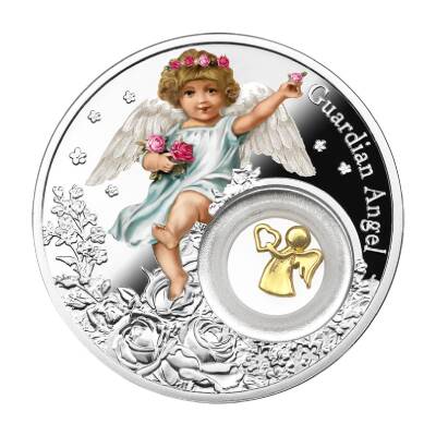 Guardian Angel 2022 28.28 Gram Gümüş Sikke Coin (925.0) - 1