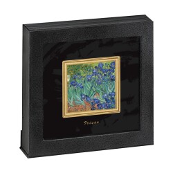 Irises Vincent Van Gogh 170. Anniversary 2023 2 Ons 62.20 Gram Gümüş Sikke Coin (999.0) - 3