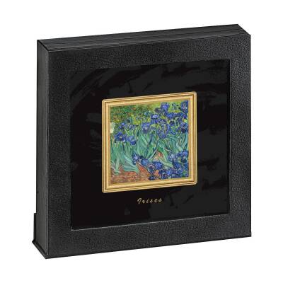 Irises Vincent Van Gogh 170. Anniversary 2023 2 Ounce 62.20 Gram Silver Coin (999.0) - 3