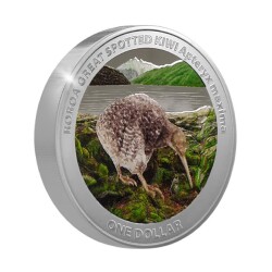  Kiwi Colored 2024 1 Ons 31.10 Gram Gümüş Sikke Coin (999.0) - 1