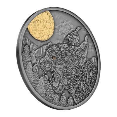  Lynx Night Hunters 2023 17.5 Gram Silver Coin (999.0) - 3